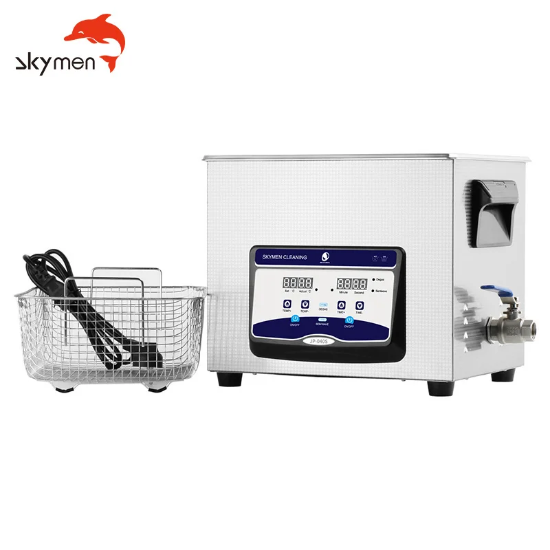 Skymen 10L 超音波クリーナー 10L バス超音波洗浄機工業用ソニックカーフィルタープリンターヘッドハードウェアギアリング