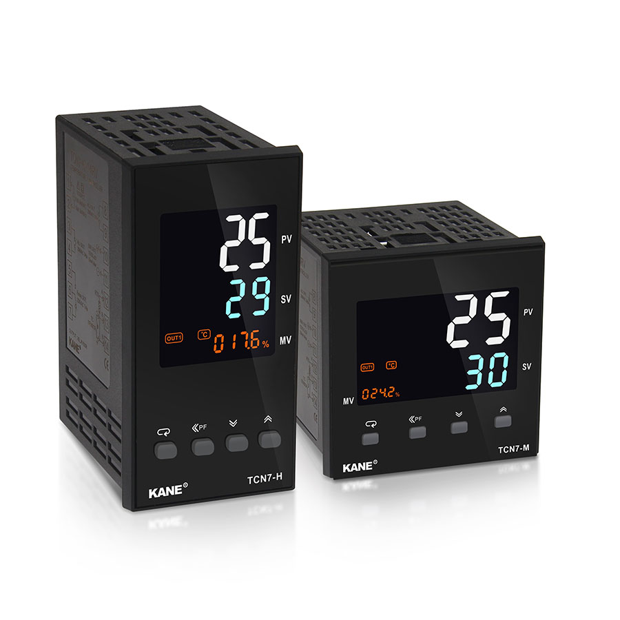 TCN7 シリーズ LCD ディスプレイデジタル PID 温度コントローラサーモスタット RS485 通信出力リレー SSR 0-10V 4-20mA