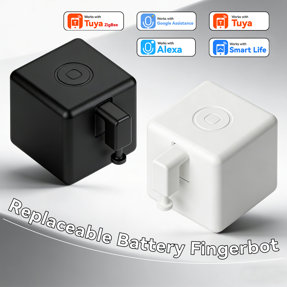 3D DIY Fingerbot Plus スマート ボタン プッシャー リモート スイッチ ロボット Tuya Zigbee コーヒー PC Alexa Google 音声制御ハブ用