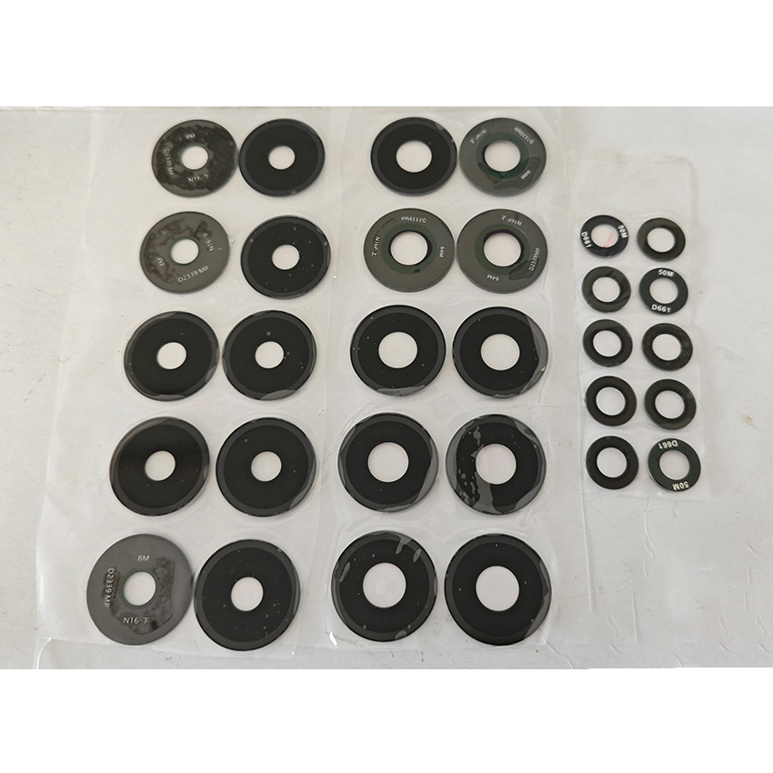 10PCS For Xiaomi Redmi Note 13 / 13 Pro / 13 Pro+ Back Rear Camera Lens Glass Cover With Adhesive Sticker Repair Parts