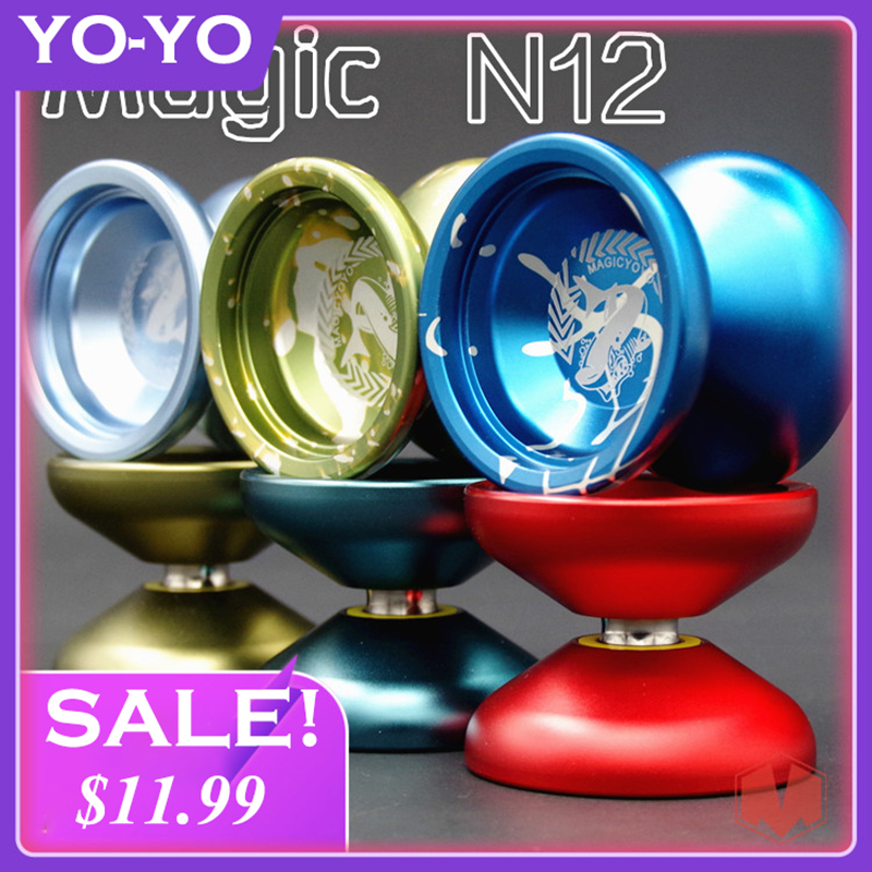MAGICYOYO--N12 ホオジロザメの繊細なタッチ持続睡眠ゲームボールプロモーションクラシックプロフェッショナルメタルヨーヨーおもちゃギフト