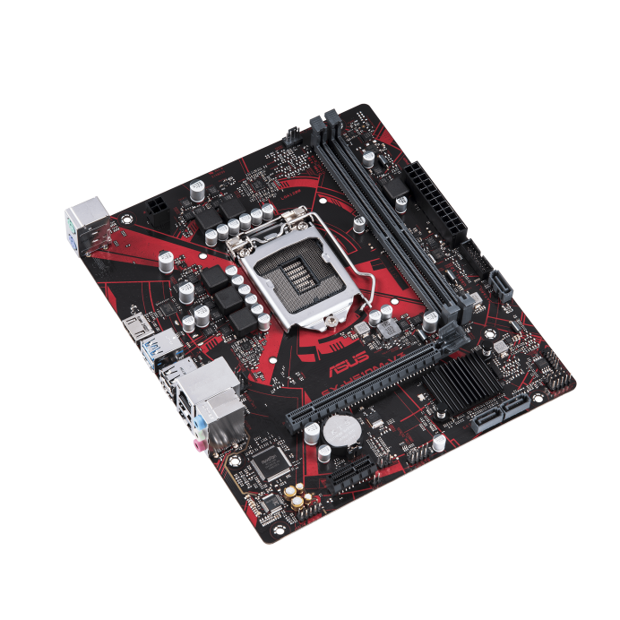 ASUS EX-H510M-V3 インテル H510 LGA1200 マイクロ ATX マザーボードサポート第 10 第 11 世代 CPU DDR4 デスクトップメインボード