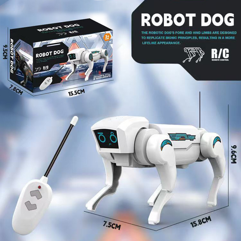 教育 DIY 組み立てる RC ロボットペット犬猫コンボおもちゃウォーキング機能付きエンターテイメントビルディングプレイセットギフト男の子のため
