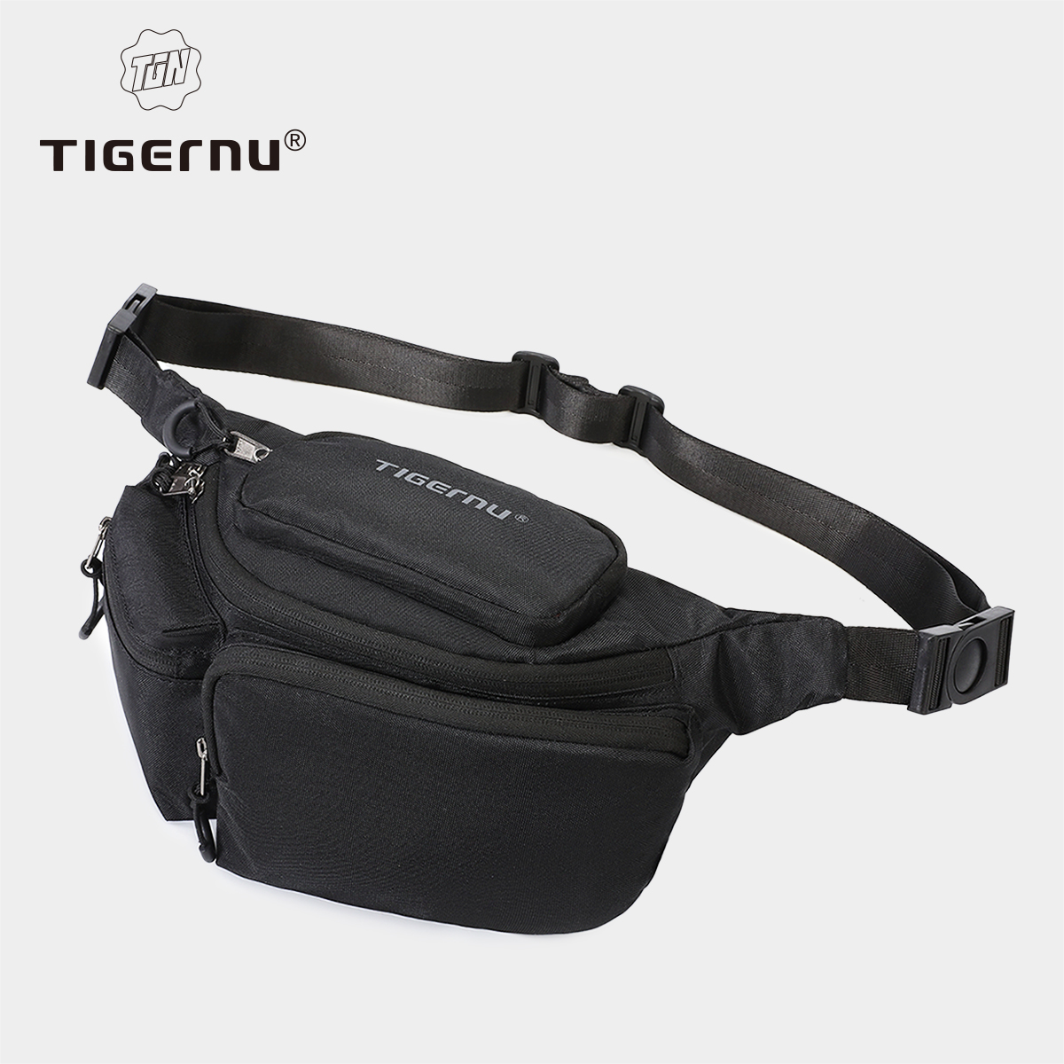 Tigernu チェストバッグメンズショルダーバッグファニーパック男性ヒップサッククロスボディバッグ男性スリングバッグ男性の胸の戦術的なバッグ男性