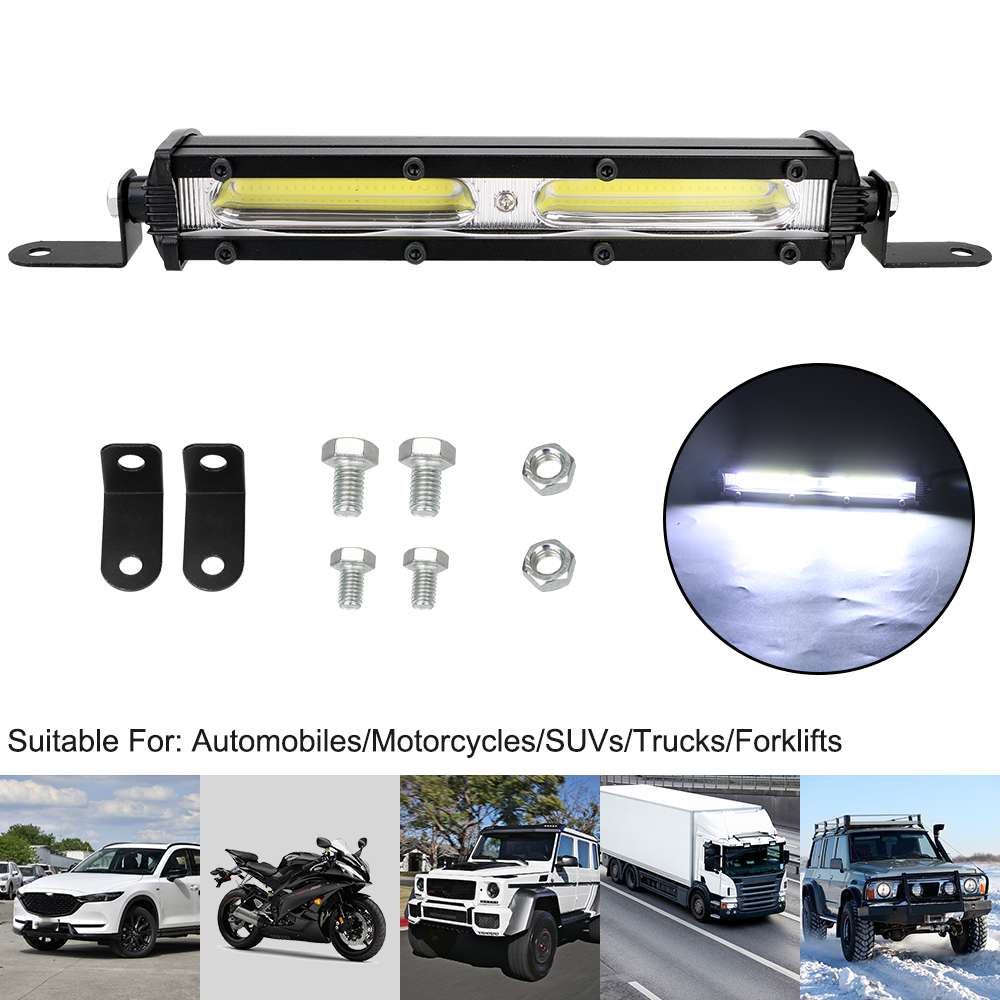 LED ヘッドライト 6500 18K ストリップライト 12V スポットライトライトバー車の自動車トラックトラックトレーラー SUV 車 LED ワークライト