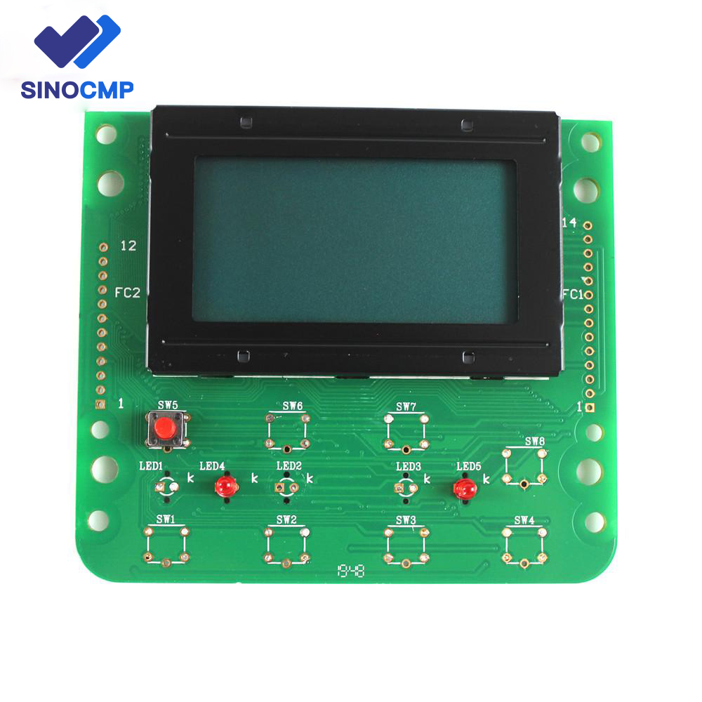 Monitor LCD Screen Panel for Kobelco SK-6 SK200-6 SK210-6 SK135SR SK-6E SK200-6E SK135 SK135SR SK235 SK135SR-1E Excavator