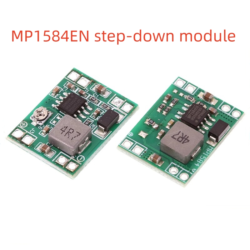 1 個超小型ミニ DC-DC 3A ステップダウン Buke 電源モジュール MP1584 電圧降圧コンバータ調整可能な 3.3V 5V 9V 12V