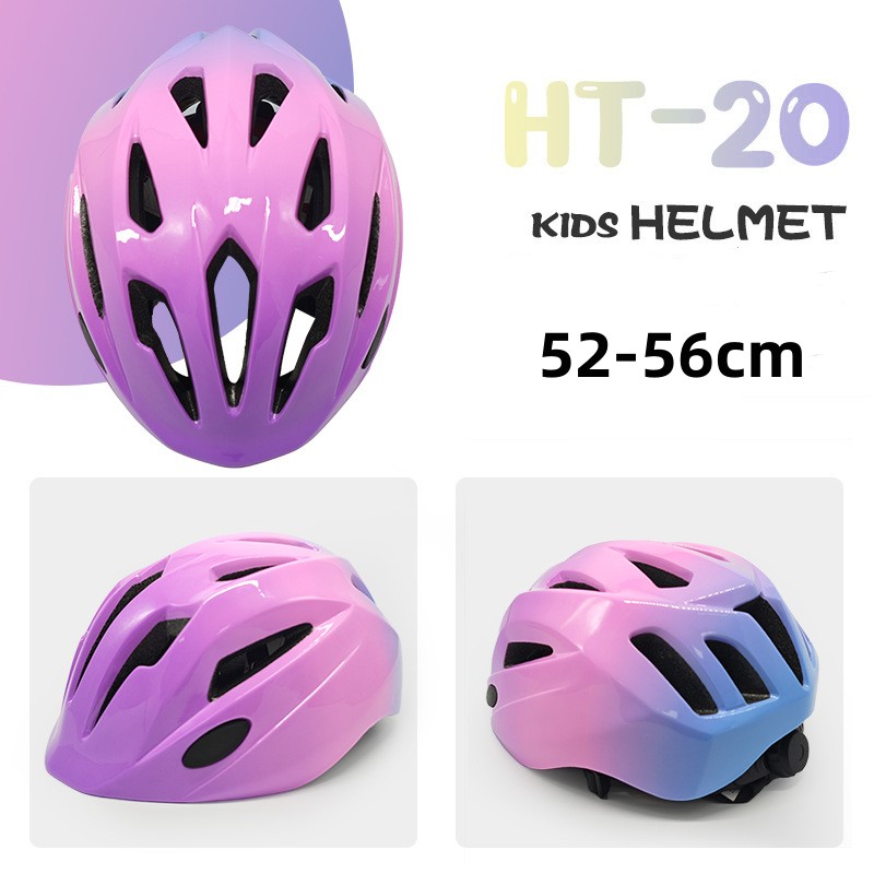 認定子供用ヘルメット保護ヘルメットハーフフェイス52-56cm調節可能なヘルメット通気性と軽量子供用ヘルメット