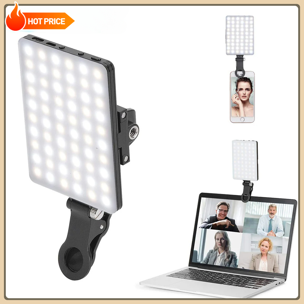携帯電話補助光 LED ランプ写真撮影キット USB PD デュアルポート充電補助ランプライブブロードキャスト Selfie ビデオ会議用