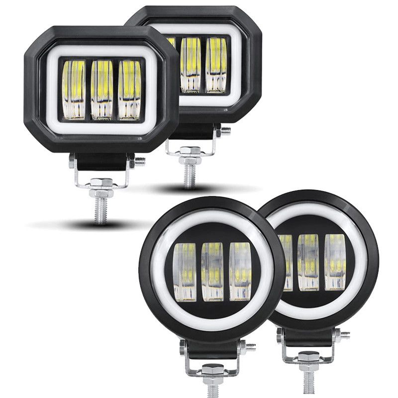 2 ピース/1 ピース Led ワークライト Niva 4 × 4 オフロードバー車 4WD トラック ATV Suv トレーラーオフロードオートバイ防水ドライビングライト