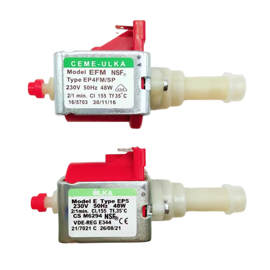 ULKA EP4 EP5 EP4FM AC120V 230V 41 ワット 48 ワット電磁ポンプウォーターポンプコーヒーエスプレッソマシン