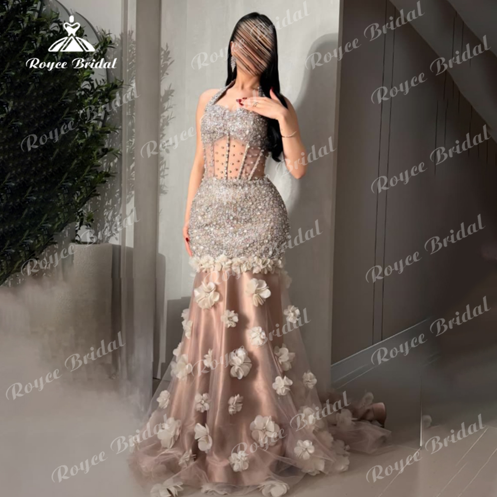 Gorgeous Mermaid Prom Dresses 2026 Corset Flowers платье на выпускной birthday dress vestidos de fiesta elegantes Customized