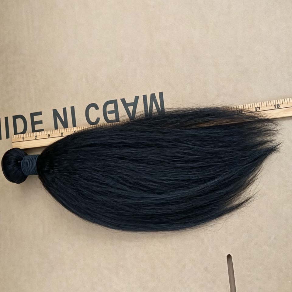 8-30 インチ変態ストレート織り人毛バンドル生ヘアエクステンションブラジルナチュラルブラック 3 4 バンドルセール未処理人毛