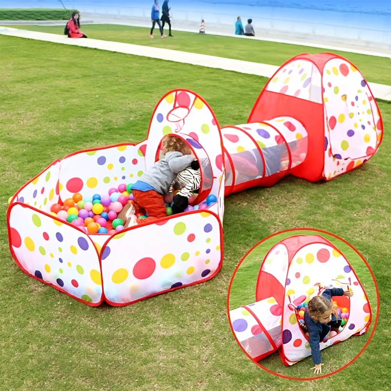収納袋付きの屋内と屋外のプレイテント、男の子と女の子向けのおもちゃとゲーム、ロールプレイングの想像力豊かな遊び時間