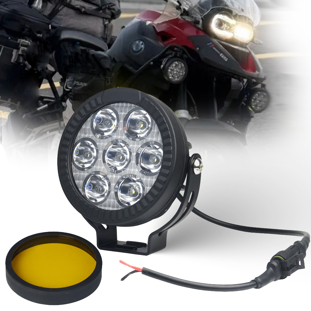 4.5 "LED ワークライトスポットライトフォグランプドライビングランプ BMW R1200 GS R1250GS 1250LC ADV k1600B F850GS F 750GS F800GS ヘッドライト