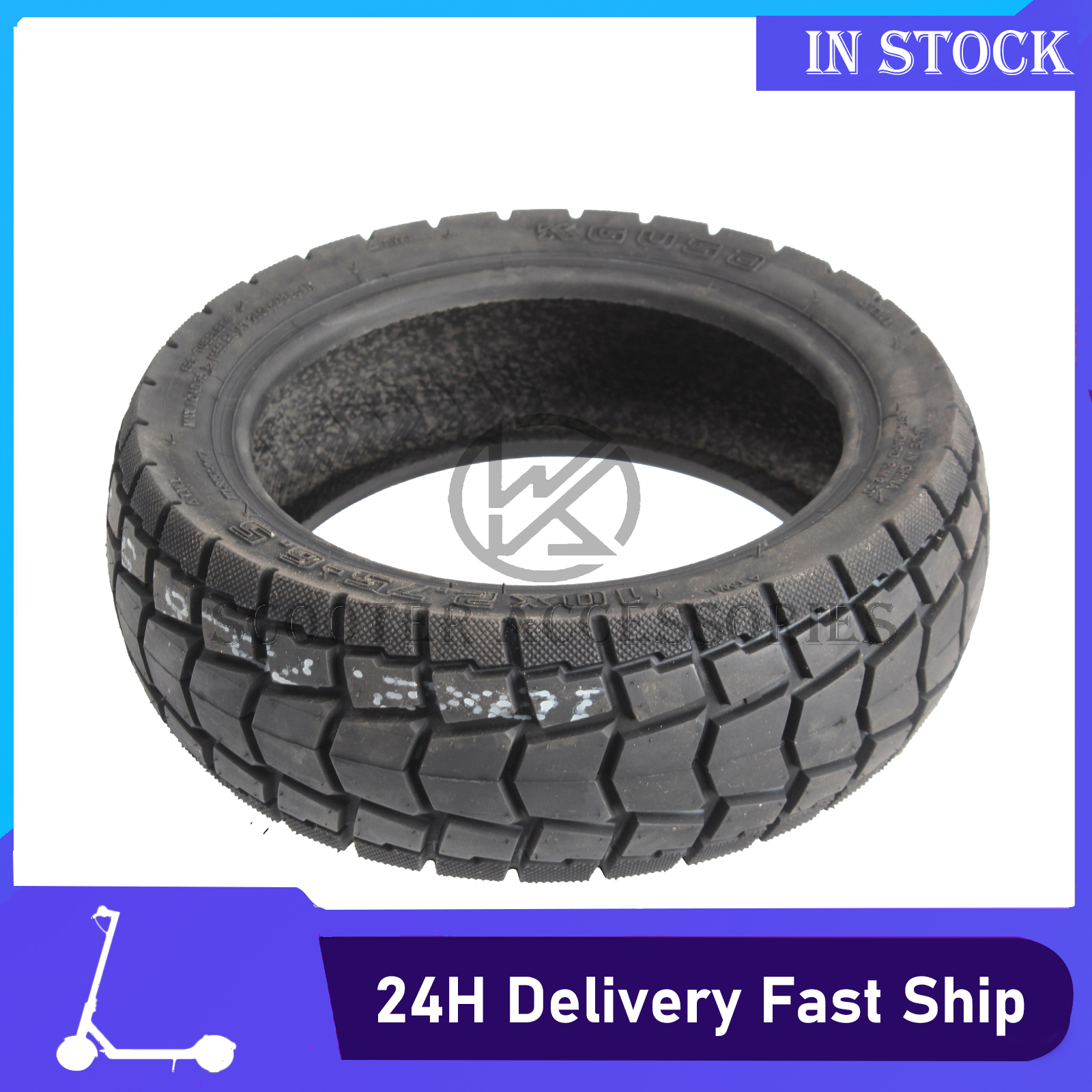 スクータータイヤ 10x2.75-6.5 真空タイヤ SmartGyro 用 Rockway C 電動スクーター 10*2.75-6.5 チューブレスタイヤ