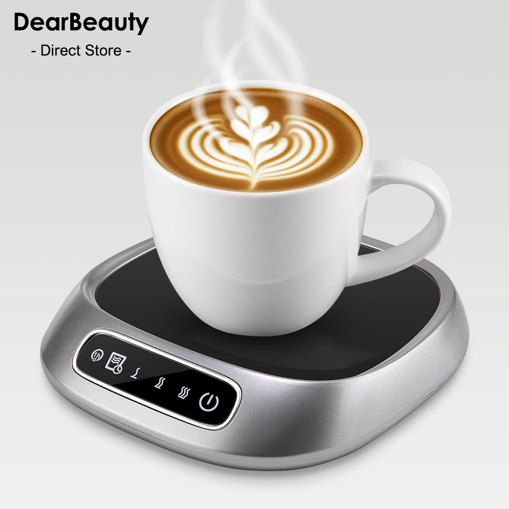 カップヒーター USB コーヒーマグウォーマー電気ミルクティーカップ加熱コースターカップウォーマー家庭用オフィス USB 音声デスクカップウォーマー