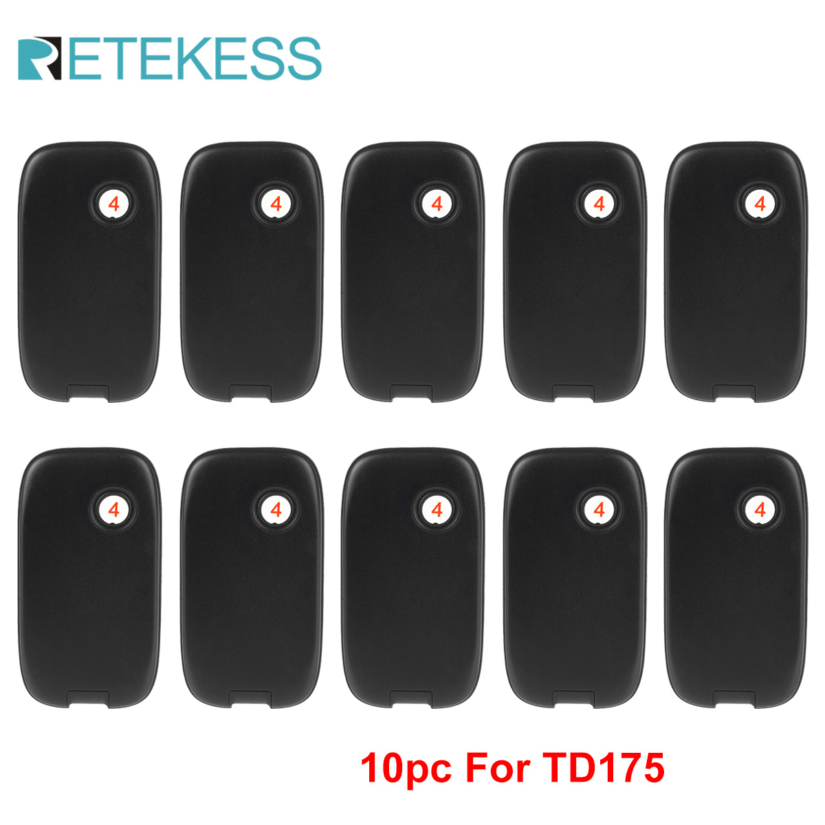 RETEKESS 10 個コースターポケットベル受信機 TD175 レストラン呼び出しシステムフードコートトラックコーヒー教会クリニックバー用