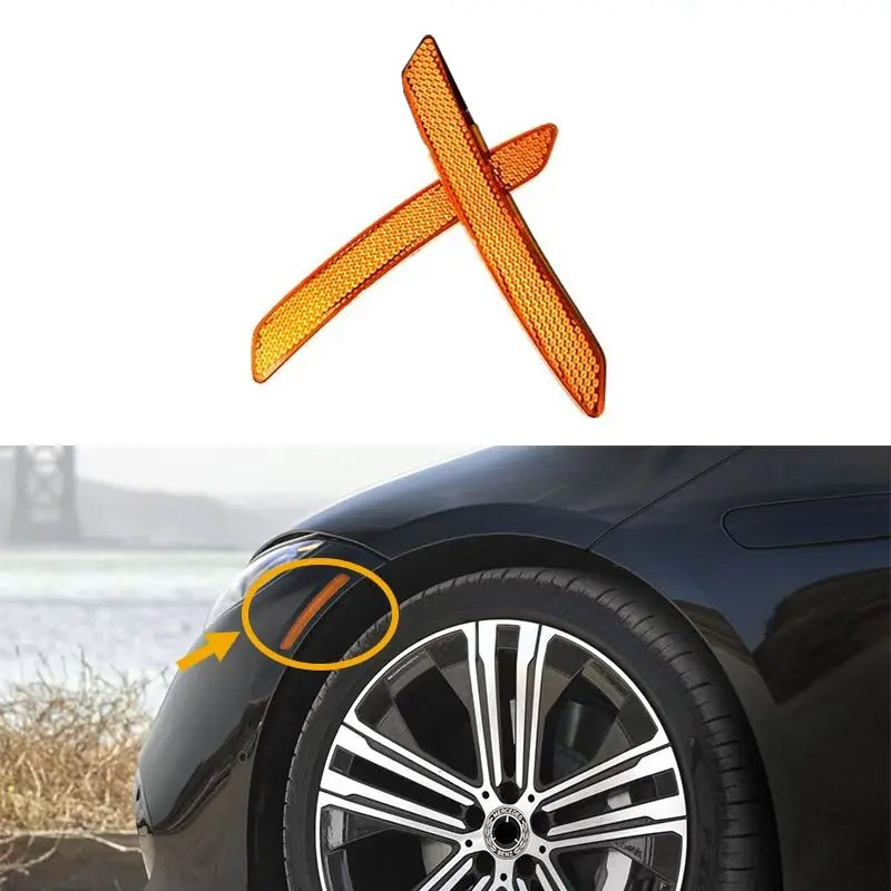 2 個車の反射ステッカー車のドアステッカーデカール警告反射テープストリップ 3 色安全マーク自動反射ステッカー