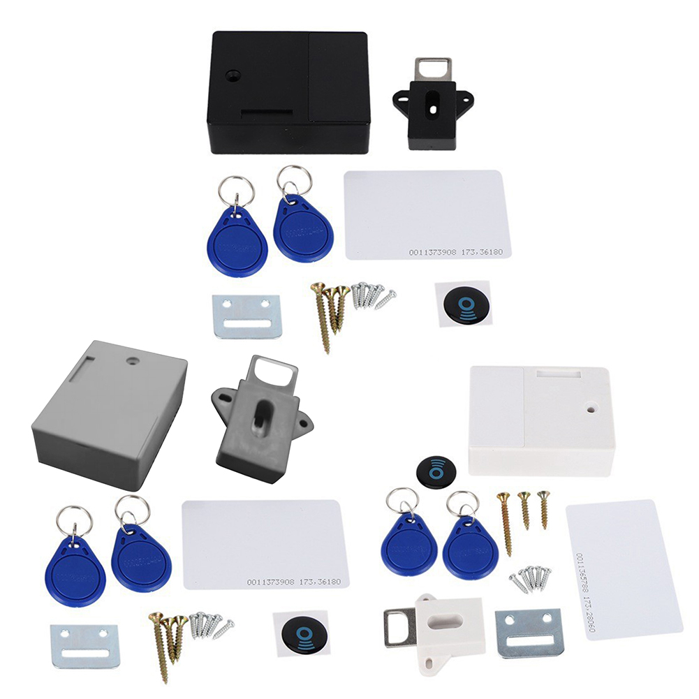 スマートキャビネットロック IC 電子ロック RFID 家具キーレスロッカー引き出しキャビネット用安全保護装置