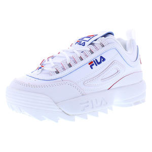 Fila Disruptor II Celebration Boys' Shoes Color: White 100% Authentic