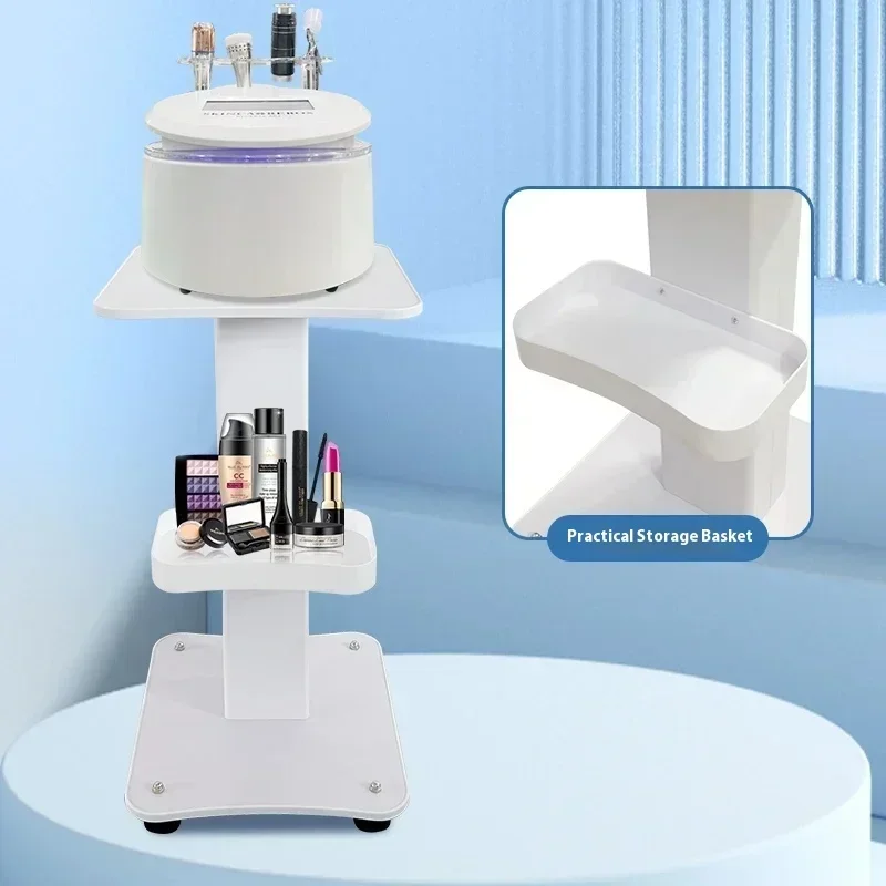折りたたみプロフェッショナルポータブルビューティーサロン機器ローリング収納カートオーガナイザー金属トロリー引き出し商業家具