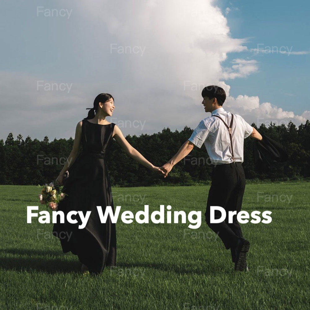 ファンシーボートネックミディイブニングパーティードレスファッションサテンブラック TKorea 結婚式の女性のフォーマルガウンイベントカスタマイズされた