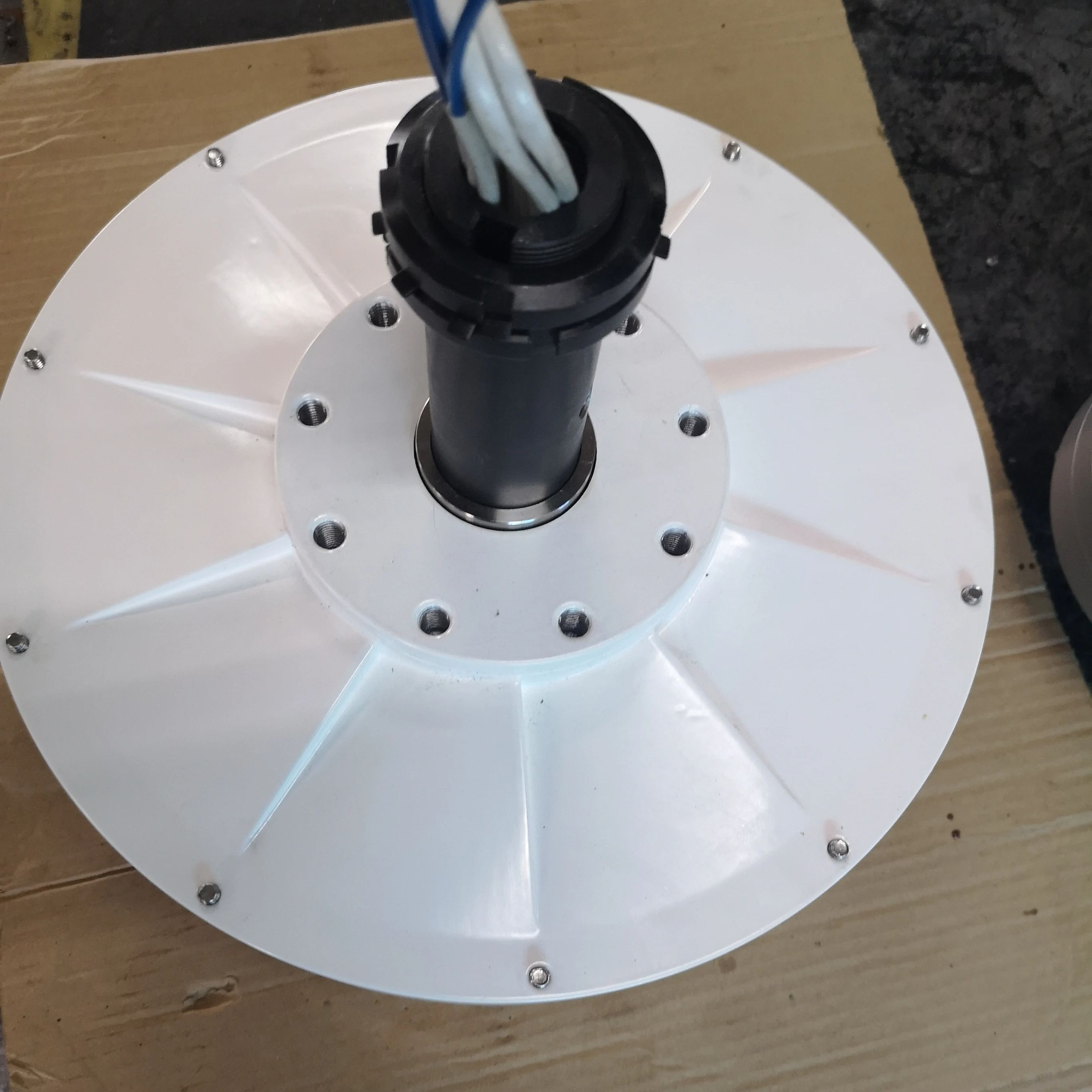 12V 24V 48V 10000 ワット発電機風力タービン低速ギアレス永久磁石 AC オルタネータ水力発電機