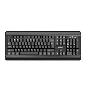 INPHIC V580 有線キーボード・マウスセット 静音・防水・マット仕上げ・バックライト付き・カスタマイズ対応 オフィス・家庭・ノートPC・デスクトップPC用 USB