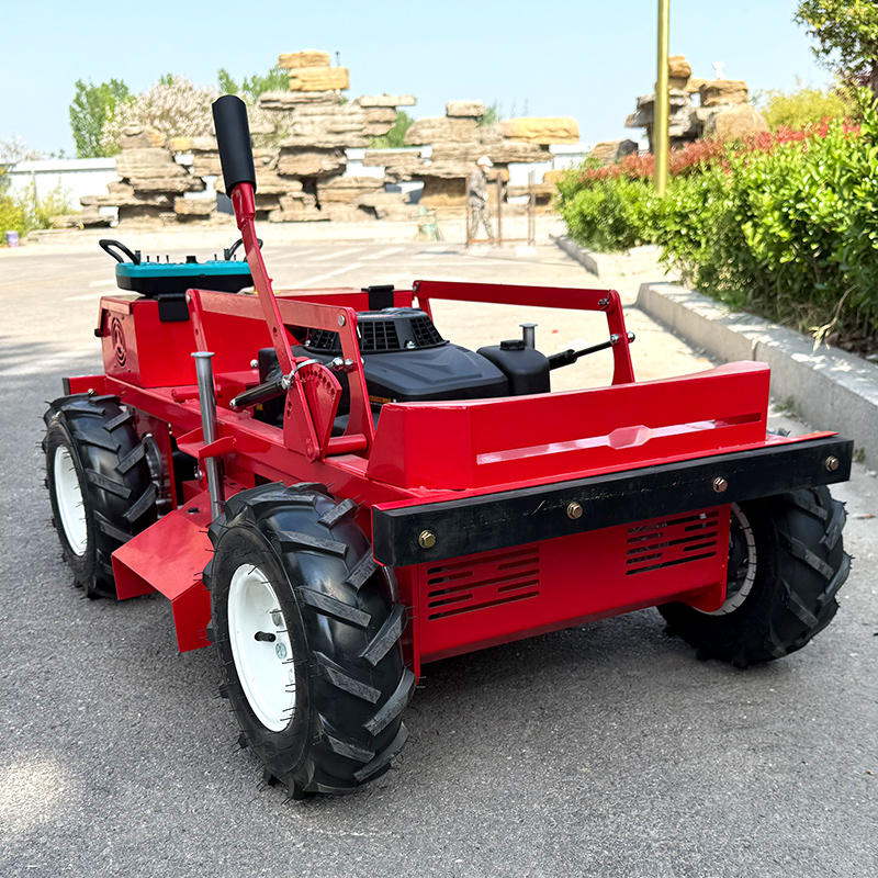 販売のためのカスタマイズされた全自動家庭菜園芝刈り機 最高のリモコン芝刈り機グラストリマー