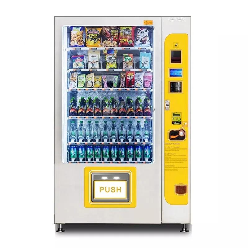 FOODLINE カスタマイズされた冷たい飲み物の自動販売機飲料スマート冷蔵庫エネルギードリンクの自動販売機