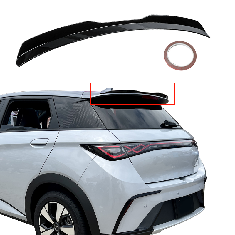 99 センチメートルユニバーサル車ルーフスポイラー尾翼 2021-2024 BYD ドルフィン F0 F3R フライヤー G3R ハッチバック ABS グロスブラック