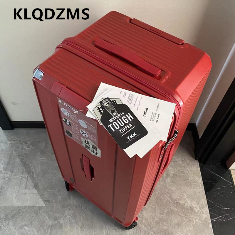 KLQDZMS 荷物トラベルバッグ ABS PC 搭乗ボックス大容量トロリーケース女性のパスワードボックス学生ローリングスーツケース