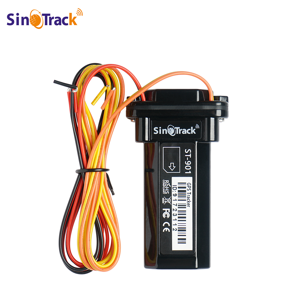 SinoTrack 最高の GPS トラッカー ST-901 車両追跡装置防水オートバイ車 GPS GSM SMS ロケーターリアルタイム追跡