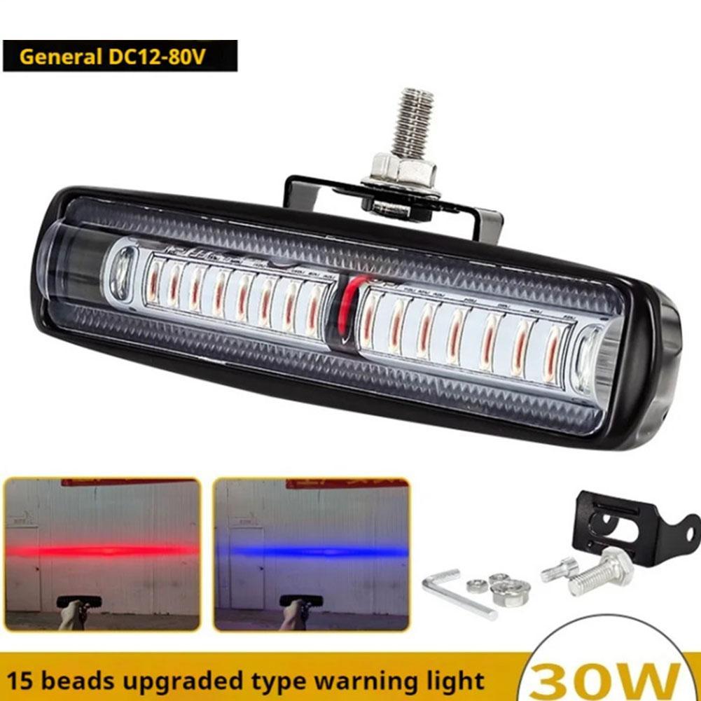 LED フォークリフト安全灯倉庫警告灯トラック用調整可能な取り付けブラケット付き、AGV セキュリティインジケータースポットライト Br