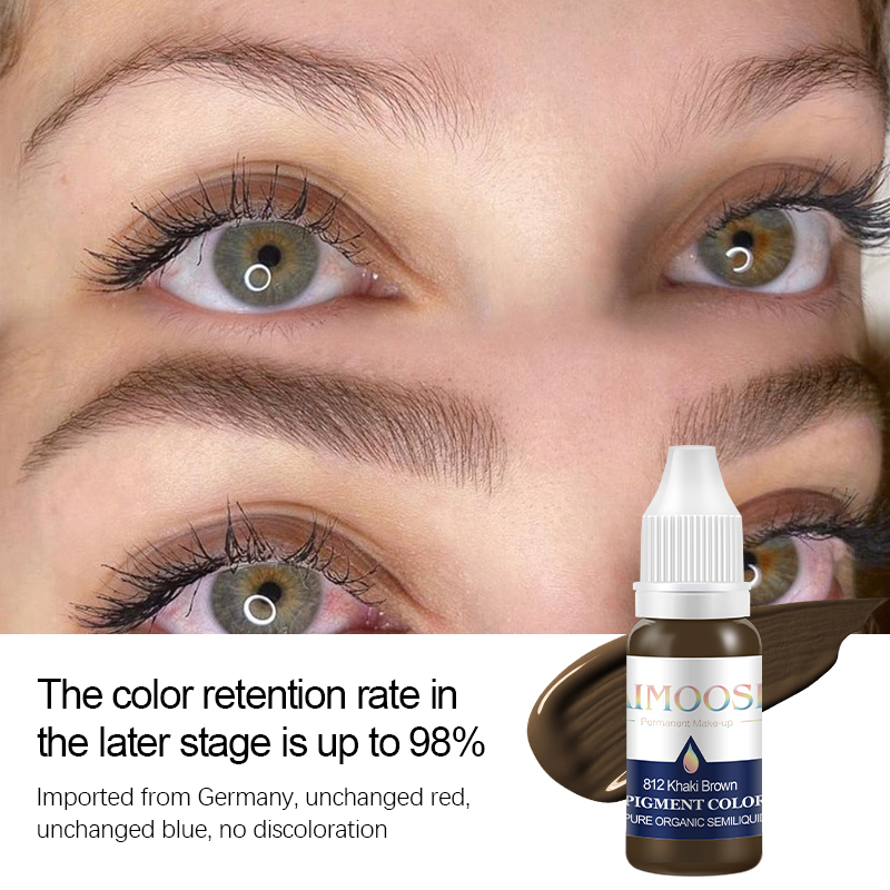 15 ミリリットルタトゥー顔料インク半アートメイク Microblading 眉毛美容アイライナー唇顔料 28 色