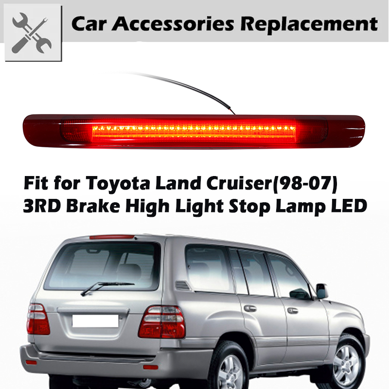 LED サードテールブレーキライト停止警告ランプリアトランク信号ランプアセンブリトヨタランドクルーザー/レクサス LX470 1998-2007