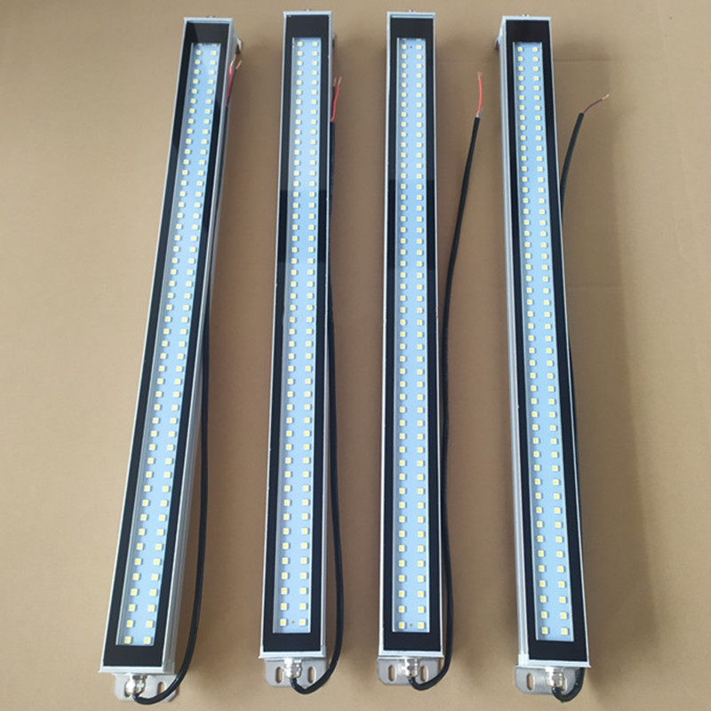 LED CNC 機器照明防水防爆金属シェルアルミ合金旋盤長方形ランプ IP 66 220v24V