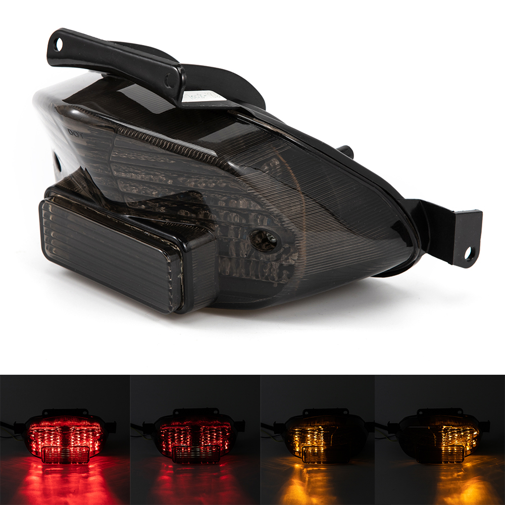 リアテールライトテールブレーキターンシグナル統合 Led ライトランプ 2001 2002 スズキ GSXR1000 GSXR 600 750 2003 GSX-R 1000 K1