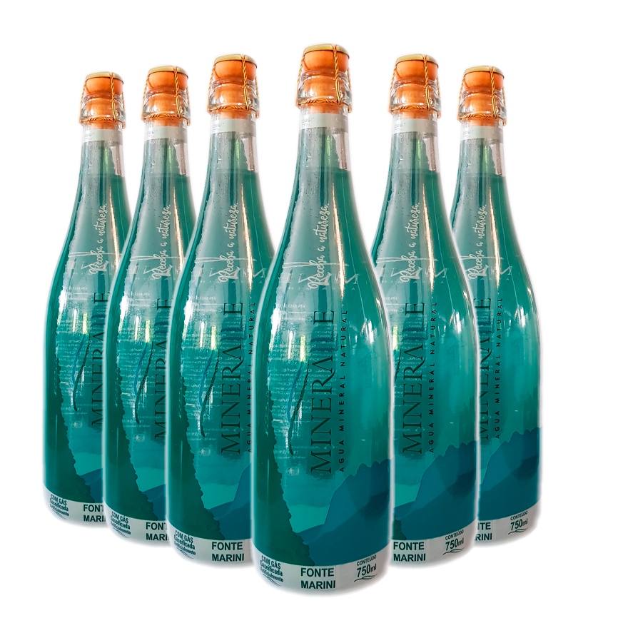 Mineralle プライベートラベル 750ml 天然水 pH 7.79 カルシウム 14.2mg/L ペットボトルですぐに飲める新発売！