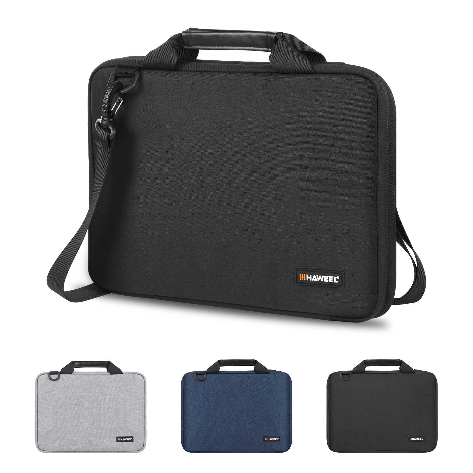 HAWEEL 13.0-14.0 インチ/14.0-16.0 インチブリーフケースクロスボディラップトップバッグ Macbook/Lenovo/Thinkpad/ASUS/HP 用