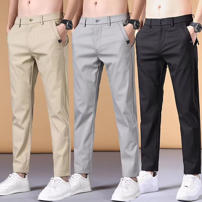 ファッションメンズパンツ夏のスーツパンツカジュアル韓国メンズパンツジョガー男性ストリートカジュアルスポーツパンツ