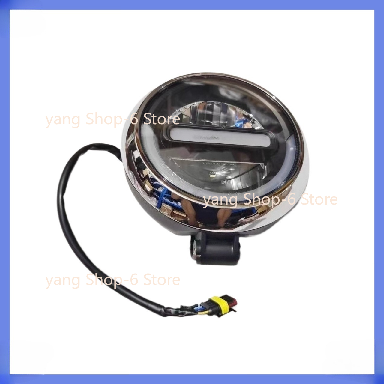 QJMOTOR SRV125 アクセサリー QJ SRV 125 モトフレームランプカバーヘッドライトアセンブリヘッドランプ LED ヘッドライト