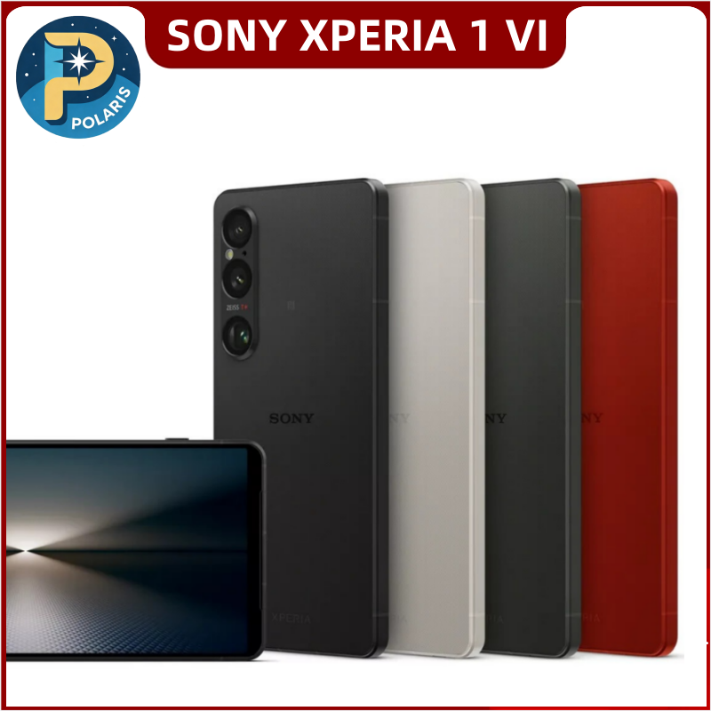 Sony Xperia 1 VI 1VI 12GB RAM 256GB ROM 6.5インチ OLED Snapdragon 8 Gen 3 オリジナル 5G 携帯電話