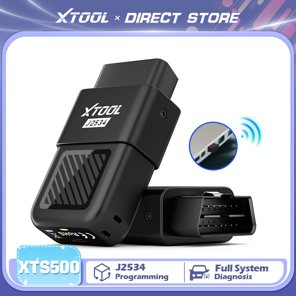 XTOOL XTS500 J2534 ECU プログラミング ツール 2026、WIFI、J2534 パススルー付きプログラム ECU モジュール、プログラマ、OEM 診断ツール