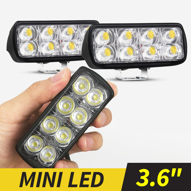 24 ワットスリムスポット LED バーオフロード 12V 24V LED ライトバー/ワークライト車 4 × 4 トラック ATV SUV ボート lada Barra LED ライトバー