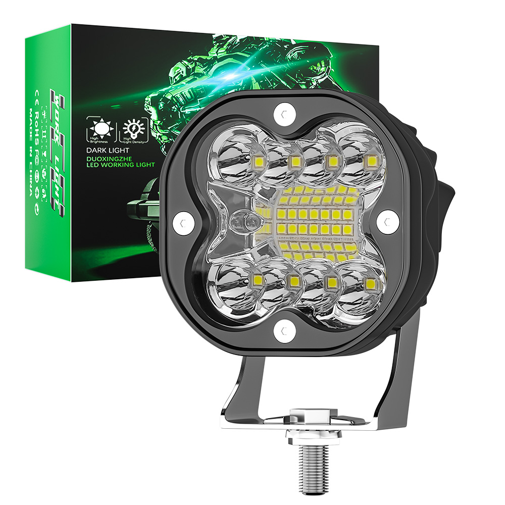 ASLENT 新しいミニオフロード LED 12V 24V スクエア LED ワークライト車トラックボート ATV 4x4 トラクター 22 ワットスポットライト LED ライトバーホワイト