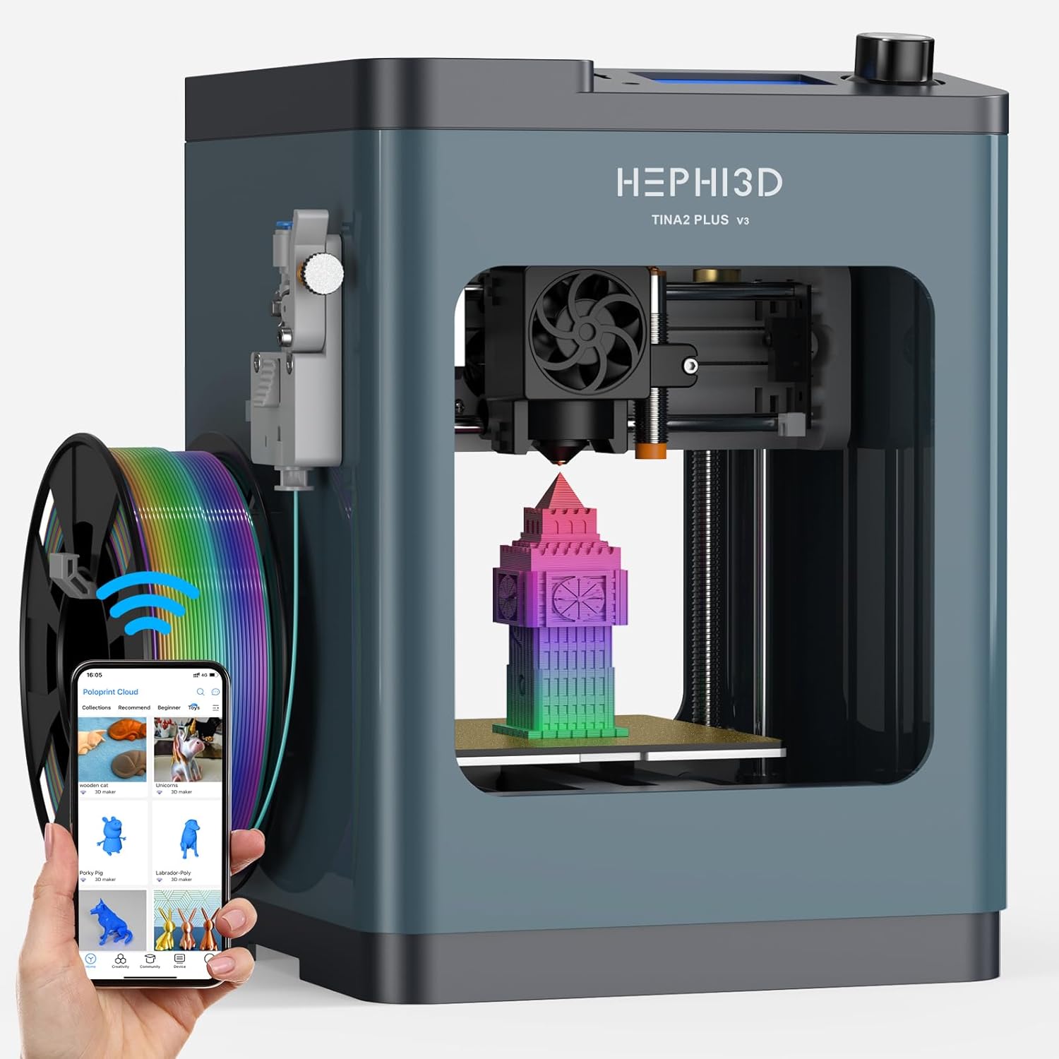 Tina2 Plus 初心者向け 3D プリンター