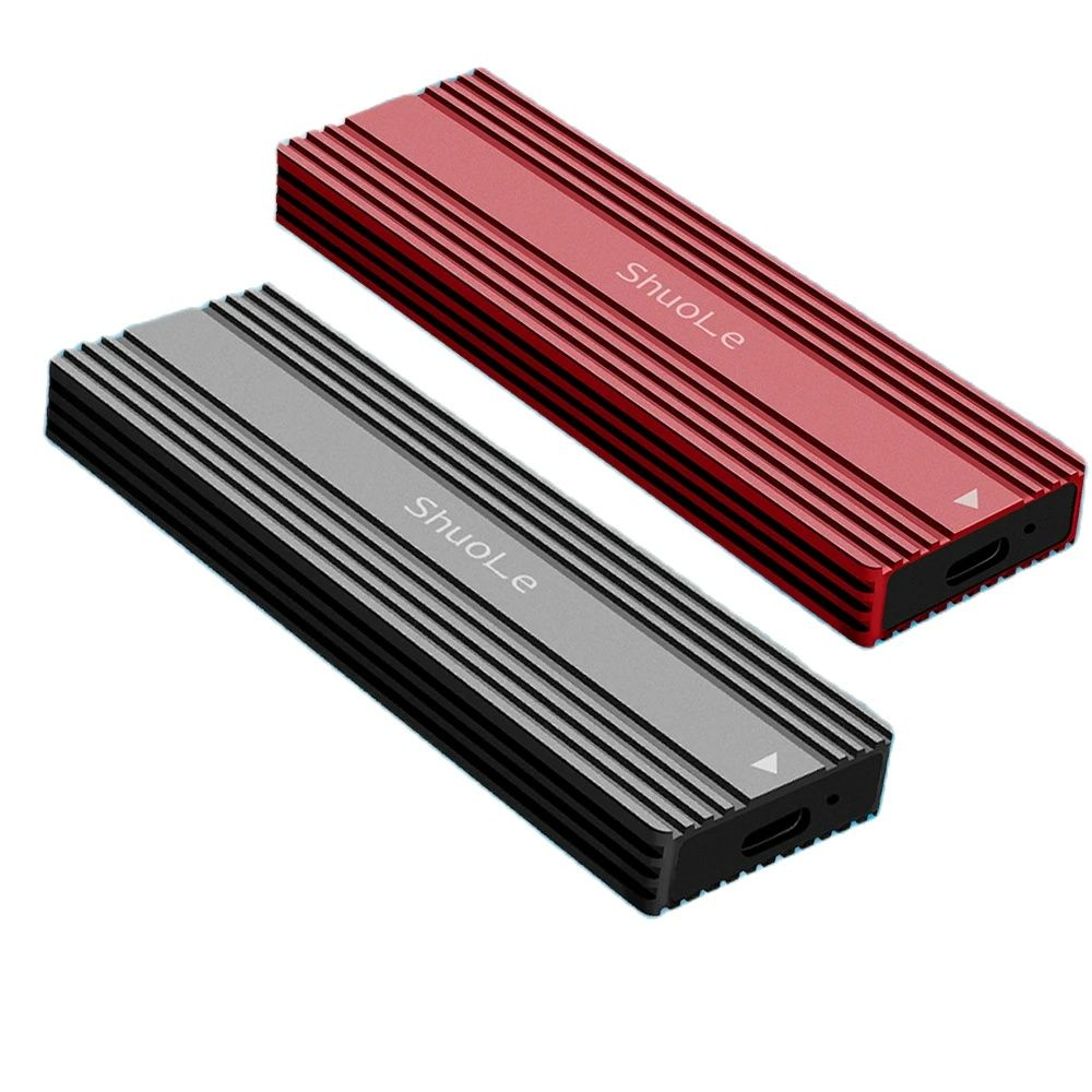 ハードドライブエンクロージャ M.2 NVMe Type-C 全アルミニウムソリッドステートモバイルハードドライブケース高速 10Gbps トランスポート