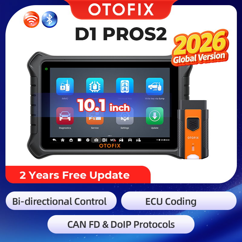 OTOFIX D1 PROS2 双方向スキャン ツール D1 PROS のアップグレード Bluetooth スキャナ ECU コーディング診断スキャナ ツール FCA 2 年アップデート